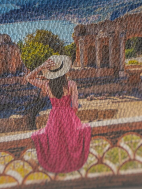 YESBAG Bolso de mano peque&ntilde;o con bandolera Verano en Taormina - Bolsos Mujer