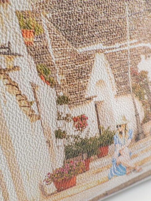 YESBAG Estuche de belleza grande acampanado Verano en Apulia - Neceser