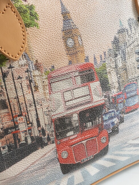 YESBAG Bolso de compras mediano de hombro Arco&iacute;ris de Londres - Bolsos Mujer