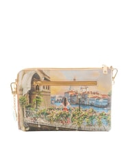 YNOT YESBAG Bolso de mano con bandolera met&aacute;lica canal florido - Bolsos Mujer - 4