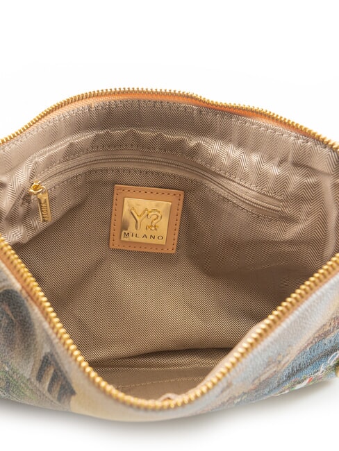 YESBAG Bolso de mano con bandolera met&aacute;lica canal florido - Bolsos Mujer