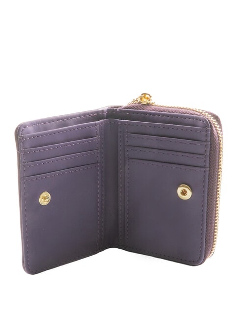 RIBBON Cartera peque&ntilde;a con cremallera vino - Carteras Mujer