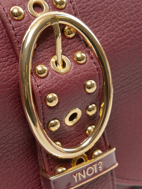 ROCKER Bolso de hombro con hebilla vino - Bolsos Mujer