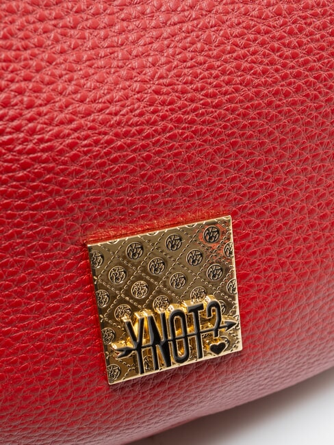 RACHEL Bolso grande en forma de media luna con bandolera cereza - Bolsos Mujer