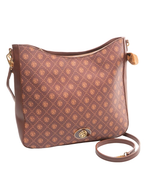 EMILY Bolso de hombro logotipo de chocolate - Bolsos Mujer