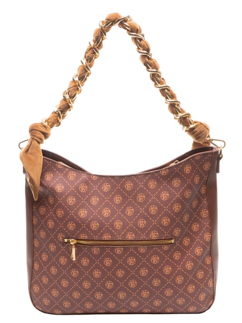 EMILY Bolso de hombro logotipo de chocolate - Bolsos Mujer