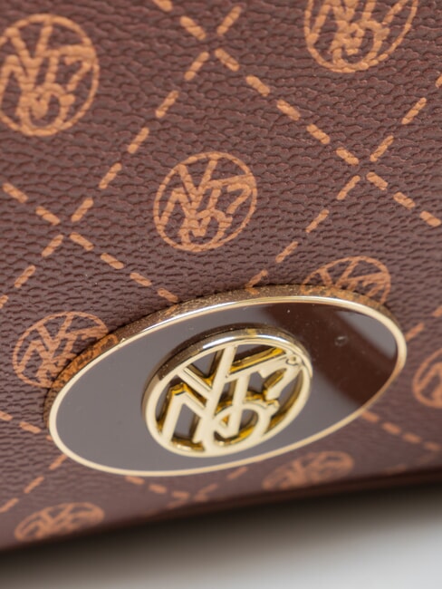 EMILY Bolso de hombro logotipo de chocolate - Bolsos Mujer