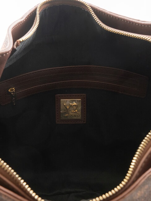 EMILY Bolso de hombro logotipo de chocolate - Bolsos Mujer