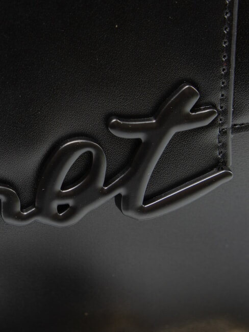 AMBER  Comprador manual NEGRO - Bolsos Mujer