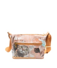 YNOT BEST FRIENDS Bolso de hombro mapa de gatos - Bolsos Mujer - 3