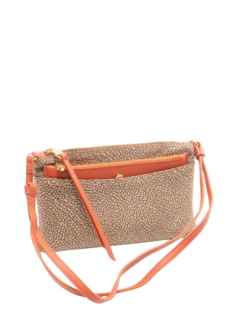 CLASSICA Bolso de hombro papaya beige/roja - Bolsos Mujer