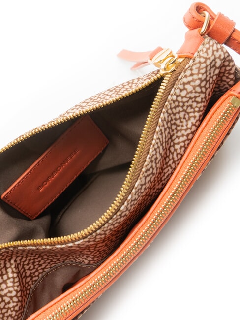 CLASSICA Bolso de hombro papaya beige/roja - Bolsos Mujer