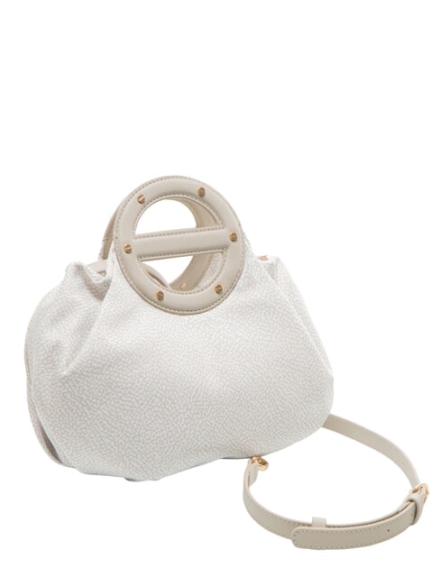 VIS-A-VIS S Bolso de mano, con bandolera algod&oacute;n blanco - Bolsos Mujer