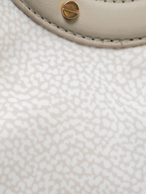 VIS-A-VIS S Bolso de mano, con bandolera algod&oacute;n blanco - Bolsos Mujer