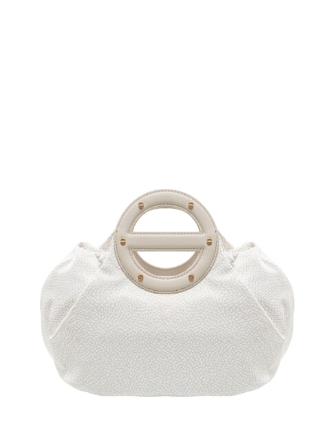 VIS-A-VIS S Bolso de mano, con bandolera algod&oacute;n blanco - Bolsos Mujer
