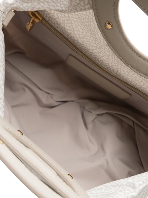 VIS-A-VIS S Bolso de mano, con bandolera algod&oacute;n blanco - Bolsos Mujer