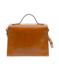 THE BRIDGE IRENE Bolso de hombro, en piel Cognac / Oro - Bolsos Mujer - 4