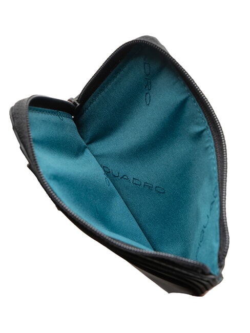 CORNER SPECIALE GOMMATO Titular de la tarjeta Zip negro - Carteras Hombre