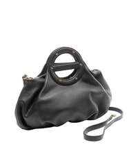 BORBONESE VIS-A-VIS Bolso de mano, con bandolera, en piel. negro - Bolsos Mujer - 2