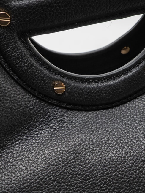 VIS-A-VIS Bolso de mano, con bandolera, en piel. negro - Bolsos Mujer