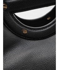 BORBONESE VIS-A-VIS Bolso de mano, con bandolera, en piel. negro - Bolsos Mujer - 3