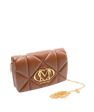 LOVE MOSCHINO EMBOSSED Mini bolso de hombro marr&oacute;n - Bolsos Mujer - 2