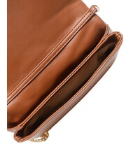 LOVE MOSCHINO EMBOSSED Mini bolso de hombro marr&oacute;n - Bolsos Mujer - 5