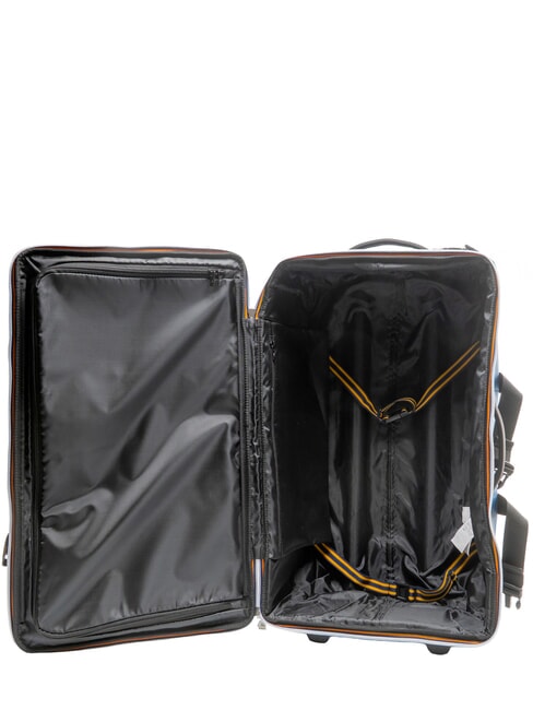 BLOSSAC  Carro mediano impermeable Insignia azul-negra - Trolley Semirr&iacute;gidos