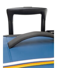 KWAY BLOSSAC  Carro mediano impermeable Insignia azul-negra - Trolley Semirr&iacute;gidos - 4