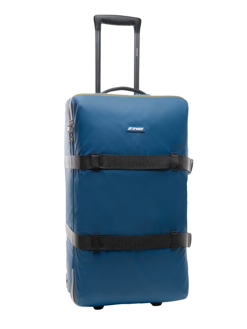 BLOSSAC  Carro mediano impermeable Insignia azul-negra - Trolley Semirr&iacute;gidos