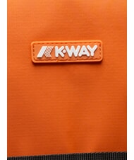 KWAY BLOSSAC  Carro mediano impermeable naranja parduzco-negro - Trolley Semirr&iacute;gidos - 3