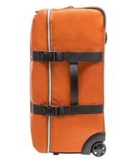KWAY BLOSSAC  Carro mediano impermeable naranja parduzco-negro - Trolley Semirr&iacute;gidos - 5