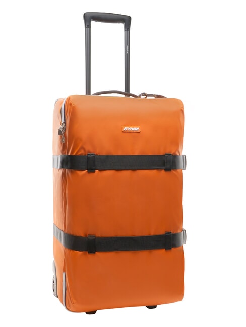 BLOSSAC  Carro mediano impermeable naranja parduzco-negro - Trolley Semirr&iacute;gidos