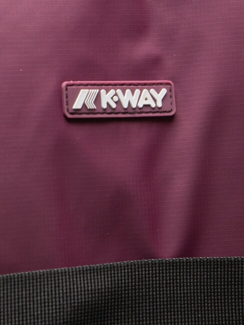 BLOSSAC  Carro mediano impermeable violeta malva vino-bl - Trolley Semirr&iacute;gidos