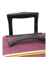 KWAY BLOSSAC  Carro mediano impermeable violeta malva vino-bl - Trolley Semirr&iacute;gidos - 4