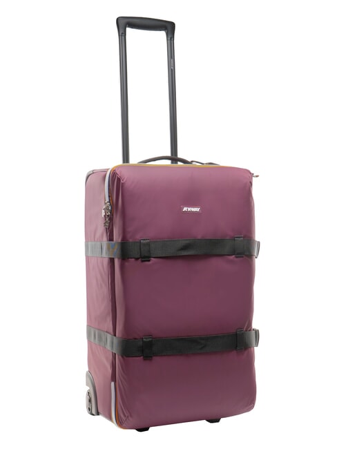 BLOSSAC  Carro mediano impermeable violeta malva vino-bl - Trolley Semirr&iacute;gidos