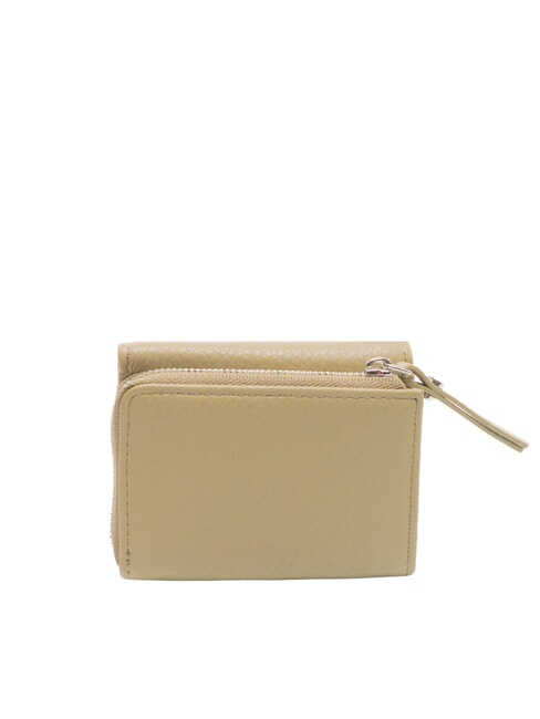 WALLETS GRAIN Cartera peque&ntilde;a de piel granulada sauce - Carteras Mujer