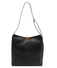 GIANNI CHIARINI JO Bolso de hombro de piel negro - Bolsos Mujer - 4
