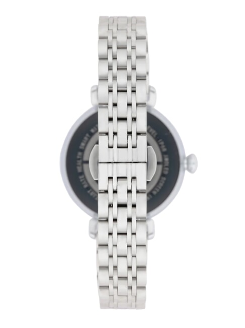GLAM Reloj, reloj inteligente con caja de aleaci&oacute;n de zinc y acero plata - Relojes