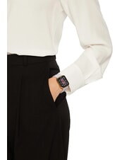 LIUJO VOICE MINI Reloj, reloj inteligente con caja de silicona y acero oro - Relojes - 4