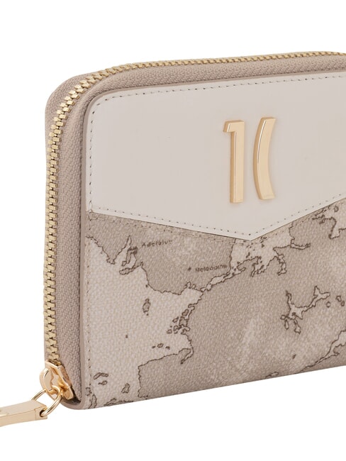 RITUAL GEO SAFARI Cartera peque&ntilde;a con cremallera rafia - Carteras Mujer