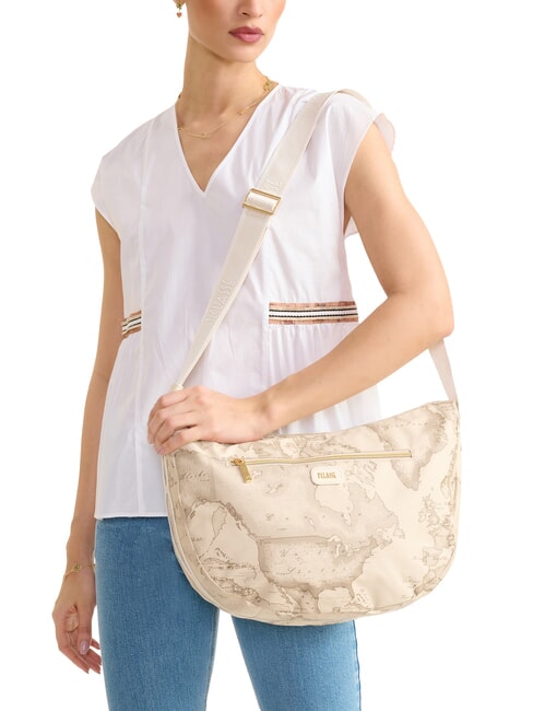 SOFT PETALS Bolso de hombro grande rafia - Bolsos Mujer