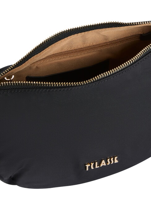 BREEZE NYLON Bolso de hombro con forma de media luna. negro - Bolsos Mujer