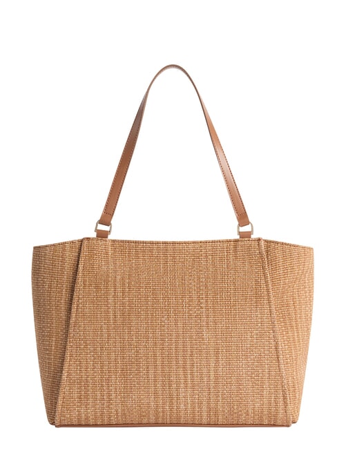 RAFIA COAST Bolsa de la compra TABACO - Bolsos Mujer