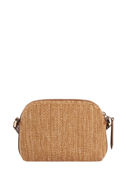 RAFIA COAST Minibolso de hombro TABACO - Bolsos Mujer