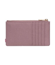 HERSCHEL OSCAR Tarjetero plano con monedero ASH ROSE - Carteras Mujer - 2