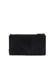 HERSCHEL OSCAR Tarjetero plano con monedero relieve a cuadros - Carteras Mujer - 2