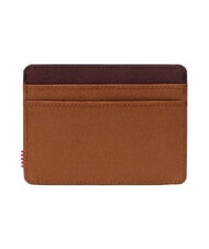 HERSCHEL CHARLIE  Tarjetero plano caf&eacute; de caucho/achicoria - Carteras Mujer - 2