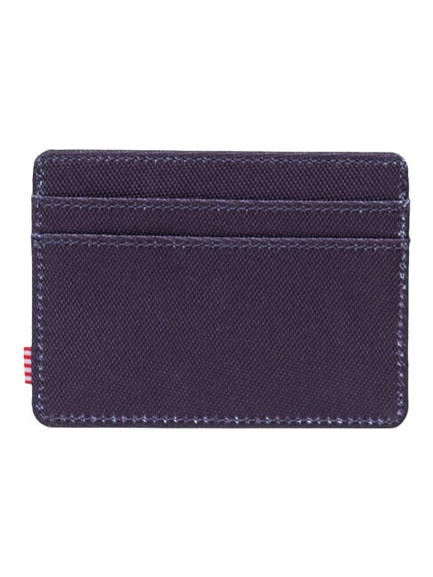 CHARLIE  Tarjetero plano ciruela perfecta - Carteras Mujer