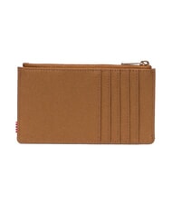 HERSCHEL OSCAR Tarjetero plano con monedero marr&oacute;n bronce - Carteras Mujer - 2